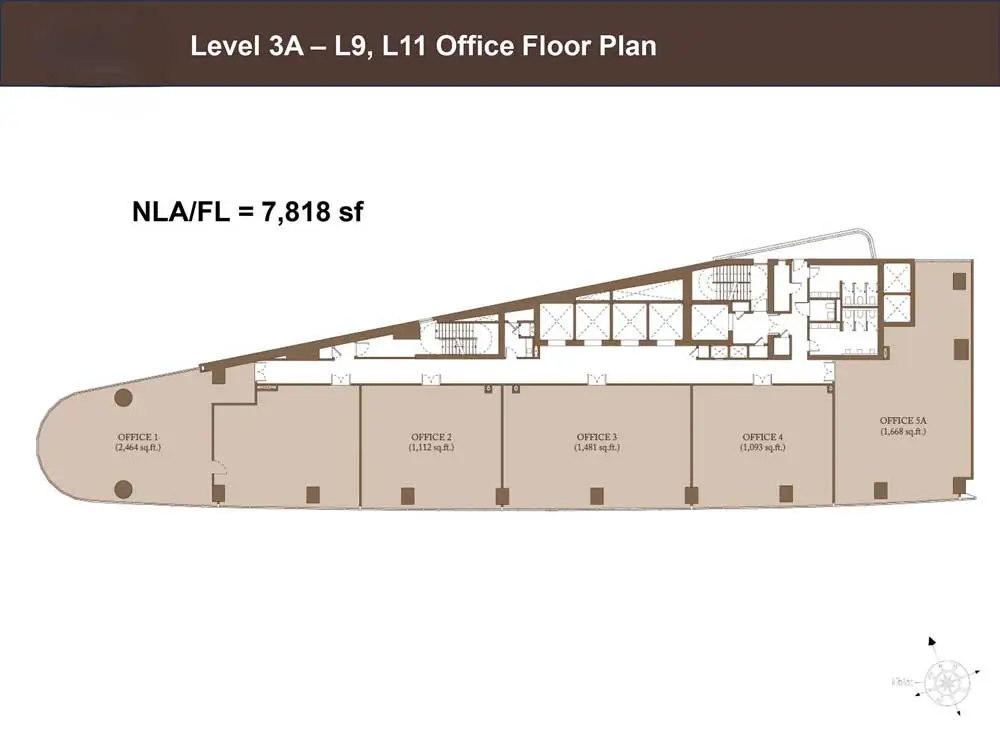 Corporate Suites Levels 3A-9, 11