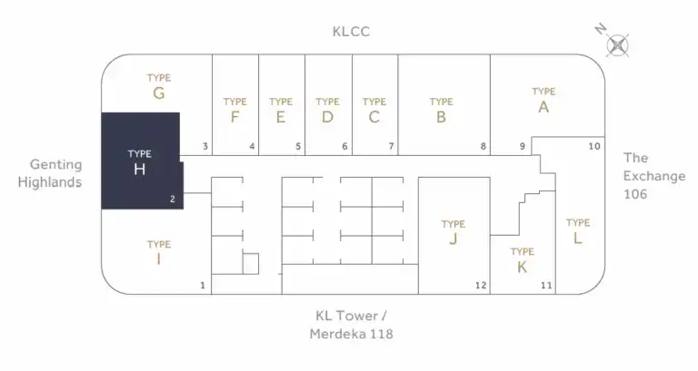 CloutHaus KLCC Residences - City View