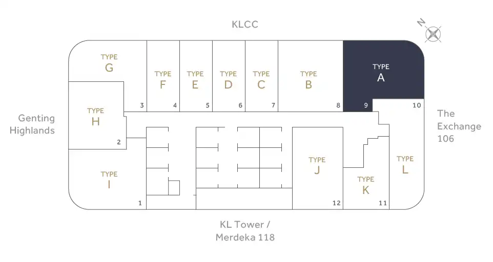 CloutHaus KLCC Residences - KLCC VIEW