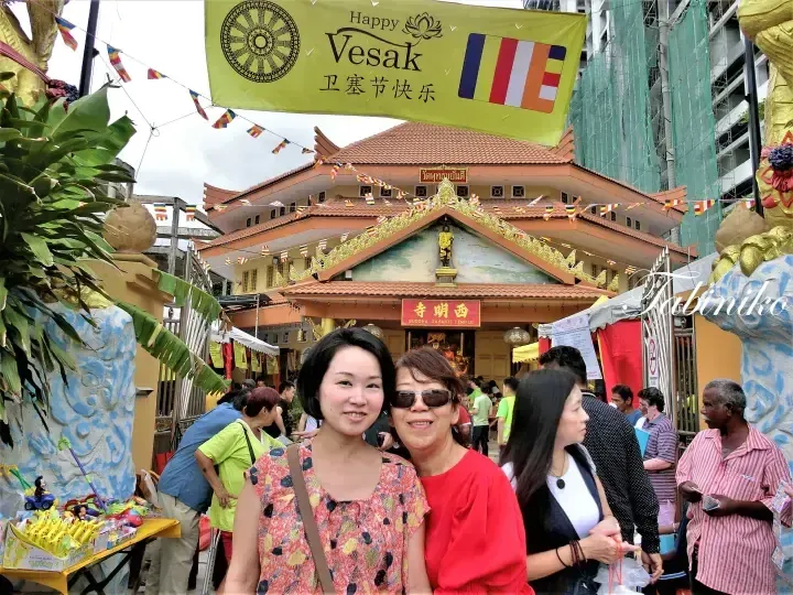 West Min Si Four-Faced Buddha (Buddhist Temple) at Wesak Day (Wesak Day)